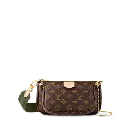 Louis Vuitton Клатч Multi Pochette Accessoires Khaki - фото 1