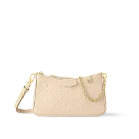 Louis Vuitton Сумка Easy Pouch с плечевым ремнем Creme - фото 1