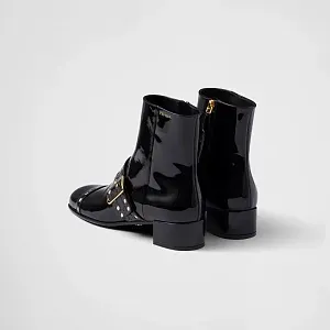 Prada Ботинки из лакированной кожи - фото 4