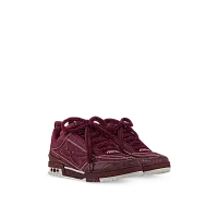 Louis Vuitton Кроссовки LV Skate Burgundy - фото 1
