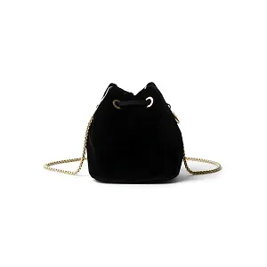 Prada Миниатюрный бархатный мешочек - фото 2