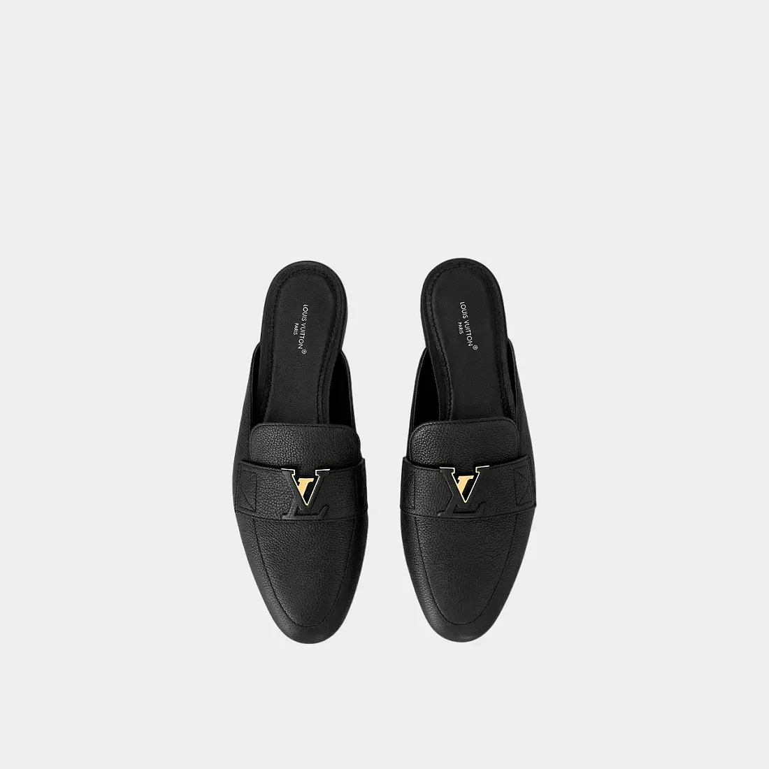 Louis Vuitton Лоферы-мюли LV Capri Black - фото 2