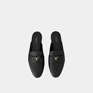 Louis Vuitton Лоферы-мюли LV Capri Black - фото 2