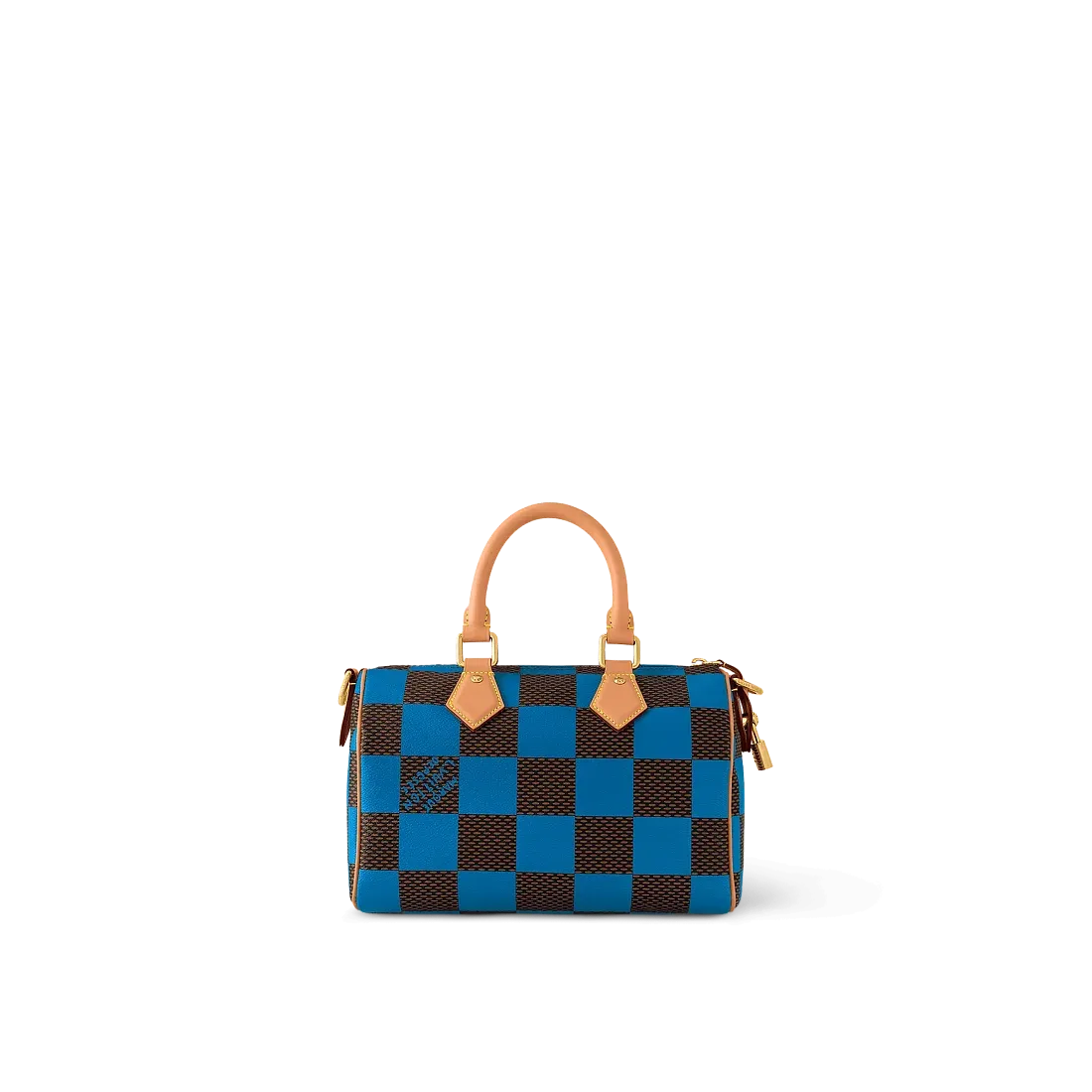 Louis Vuitton Сумка Speedy 25 с плечевым ремнем Blue - фото 4