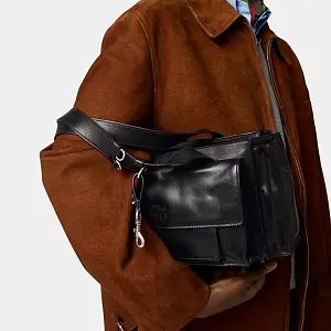 Miu Miu Сумка Utilitaire Black - фото 4