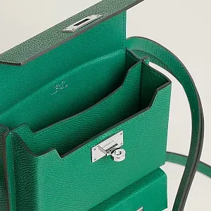 Hermès Сумка Kelly Multipocket To Go Pouch Men Vert Vertigo - фото 2