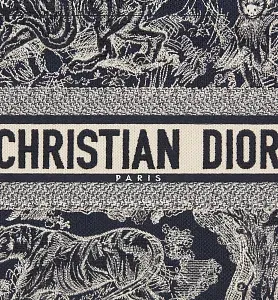 Dior Сумка Book Tote reverse embroidery среднего формата - фото 7