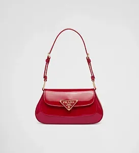 Prada Сумка из лакированной кожи Red - фото 1