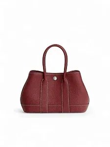 Hermès Сумка Neo Garden 23 Rouge H Negonda H Viking Palladium Hardware - фото 1