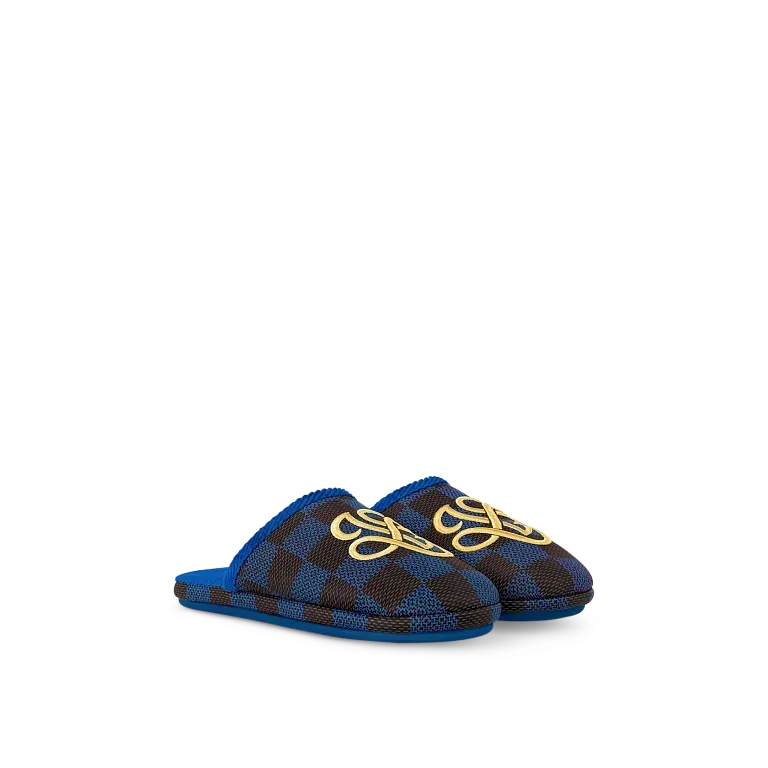 Тапочки LV Palace Louis Vuitton Blue - фото 1