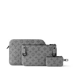 Louis Vuitton Сумка-мессенджер Trio Anthracite Grey - фото 4
