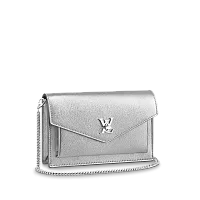 Louis Vuitton Клатч на цепочке Mylockme Silver - фото 1