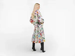 Gucci Курта La Famiglia - фото 3