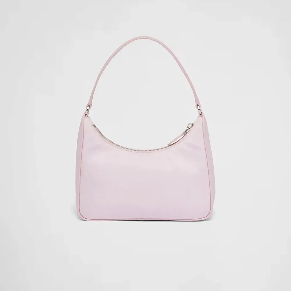 Prada Мини-сумка Re-Edition 2005 из Re-Nylon и сафьяновой кожи Alabaster Pink - фото 4
