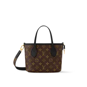 Louis Vuitton Сумка Neverfull Inside Out BB с плечевым ремнем Black - фото 2