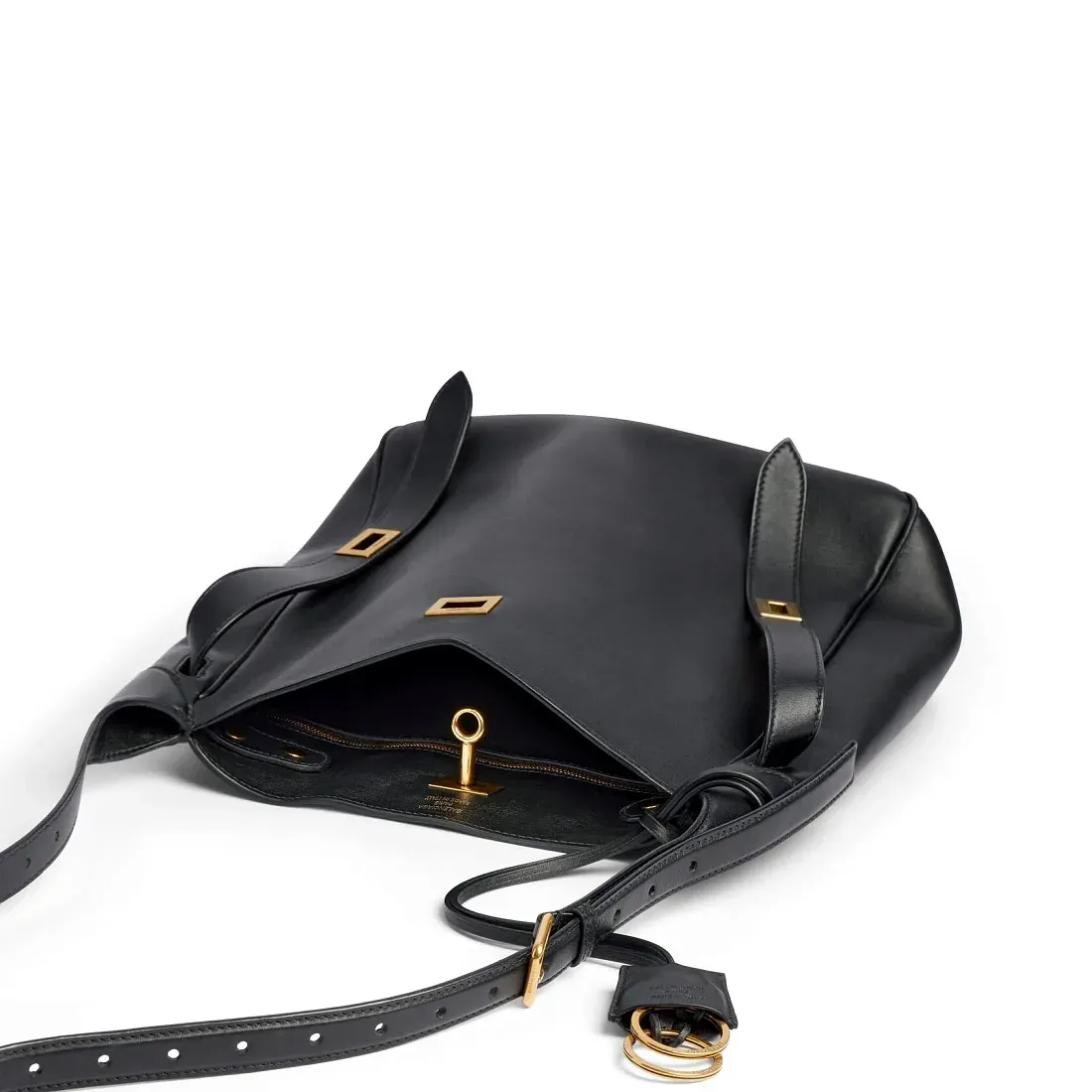 Balenciaga Сумка Bel Air Hobo маленького формата Black - фото 5