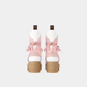 Louis Vuitton Дезерты Laureate Platform Pink/White - фото 3