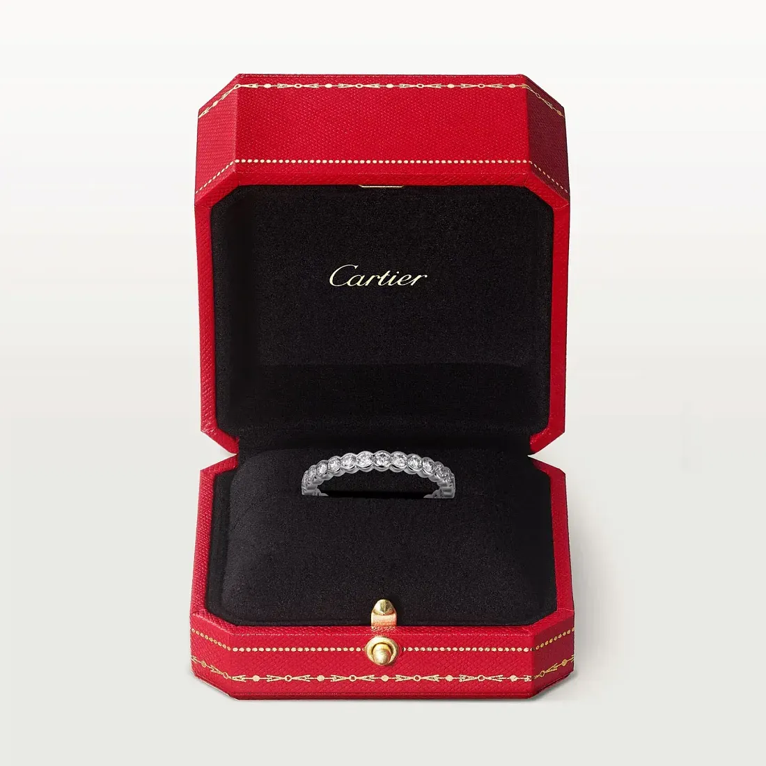 Cartier Обручальное кольцо с бриллиантами Broderie de White Gold - фото 4