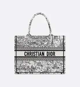 Dior Сумка Book Tote Paris Allover Medium - фото 1