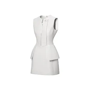 Louis Vuitton Платье Tailored с баской - фото 2