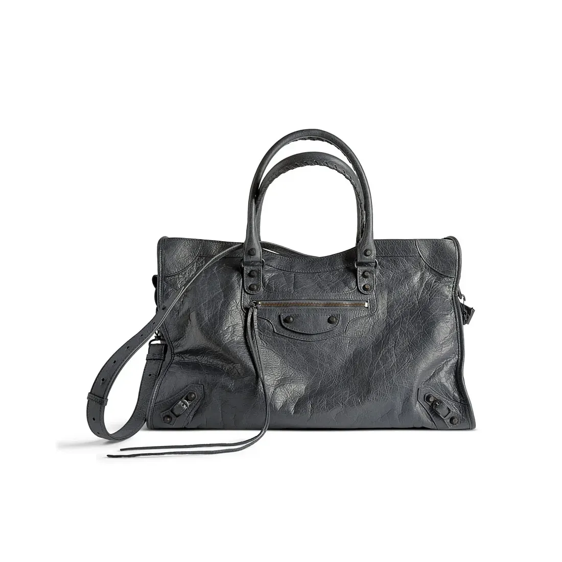 Balenciaga Сумка Le City In Volcanic Rock большого формата - фото 7