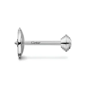 Cartier Серьги d'Amour stud earrings, 2 diamonds, mini model White Gold - фото 3