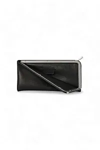 The Row Футляр для солнцезащитных очков Clasp Black из кожи Black - фото 3