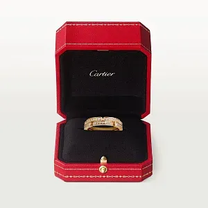 Cartier Обручальное кольцо Maillon Panthere Two Rows с бриллиантовым паве - фото 4