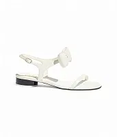 Chanel Кожаные сандалии White - фото 1