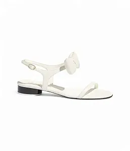 Chanel Кожаные сандалии White - фото 1
