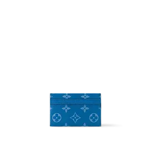 Louis Vuitton Кардхолдер Cartes Double Blue - фото 2