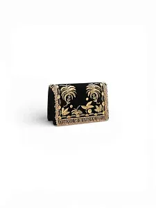 Schiaparelli Клатч Pochette Chaine Bijoux Trou De Serrure - фото 3