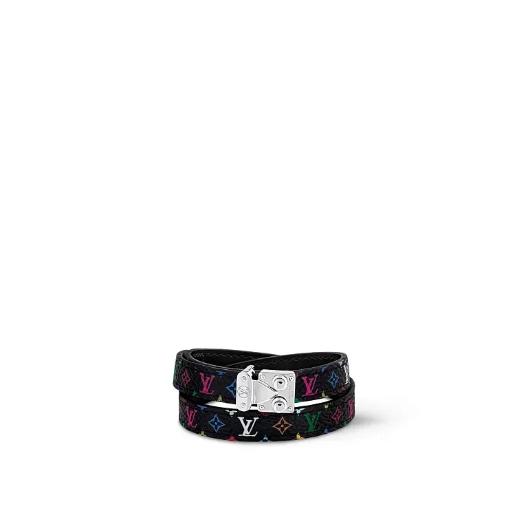 Браслет Signature TM x Louis Vuitton Multicolore Black - фото 1