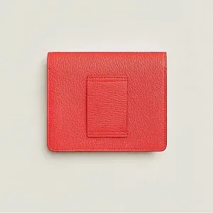 Hermès Кошелек Roulis mini Rose Texas - фото 3