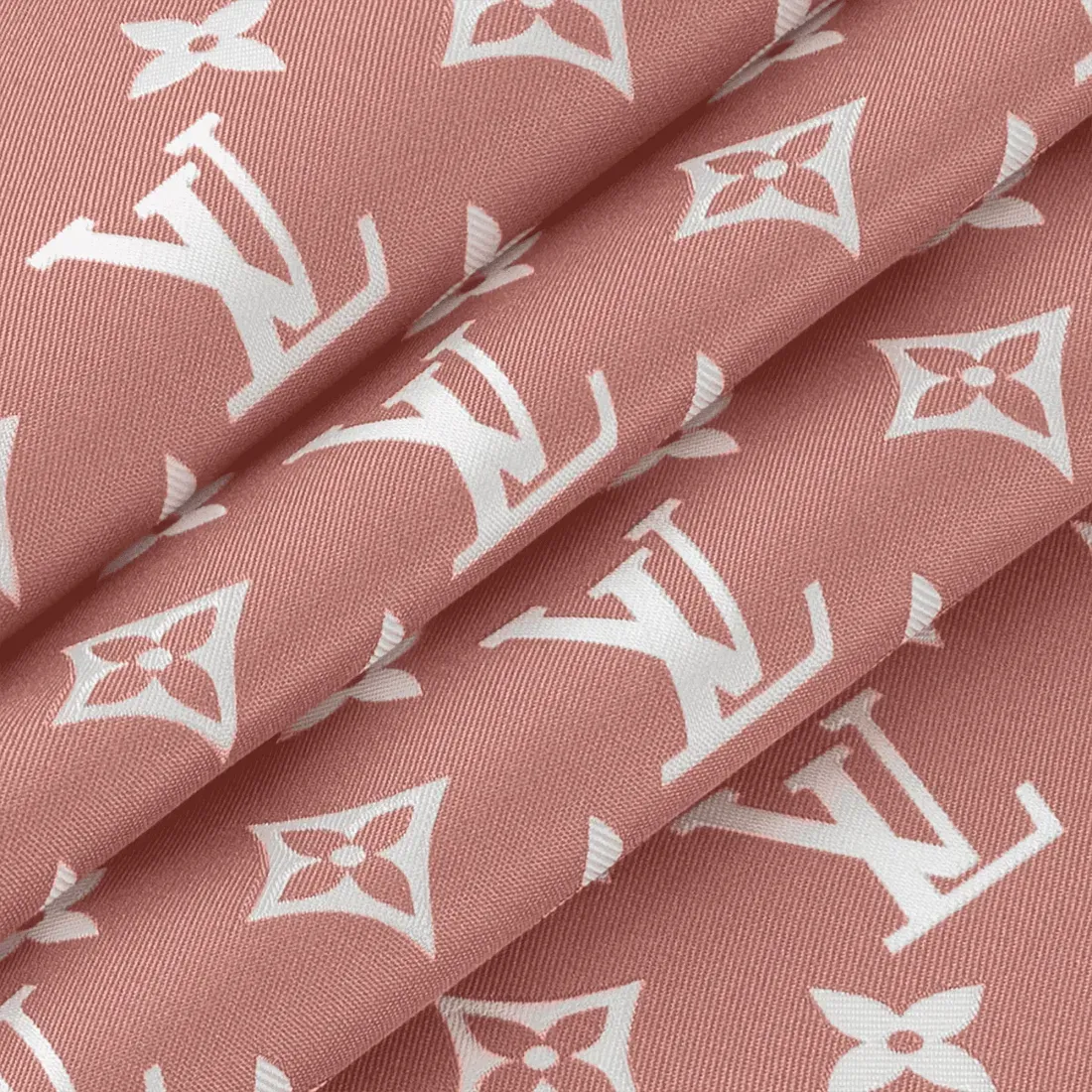 Louis Vuitton Платок-каре Monogram Infinity 90 Rose Poudre - фото 3