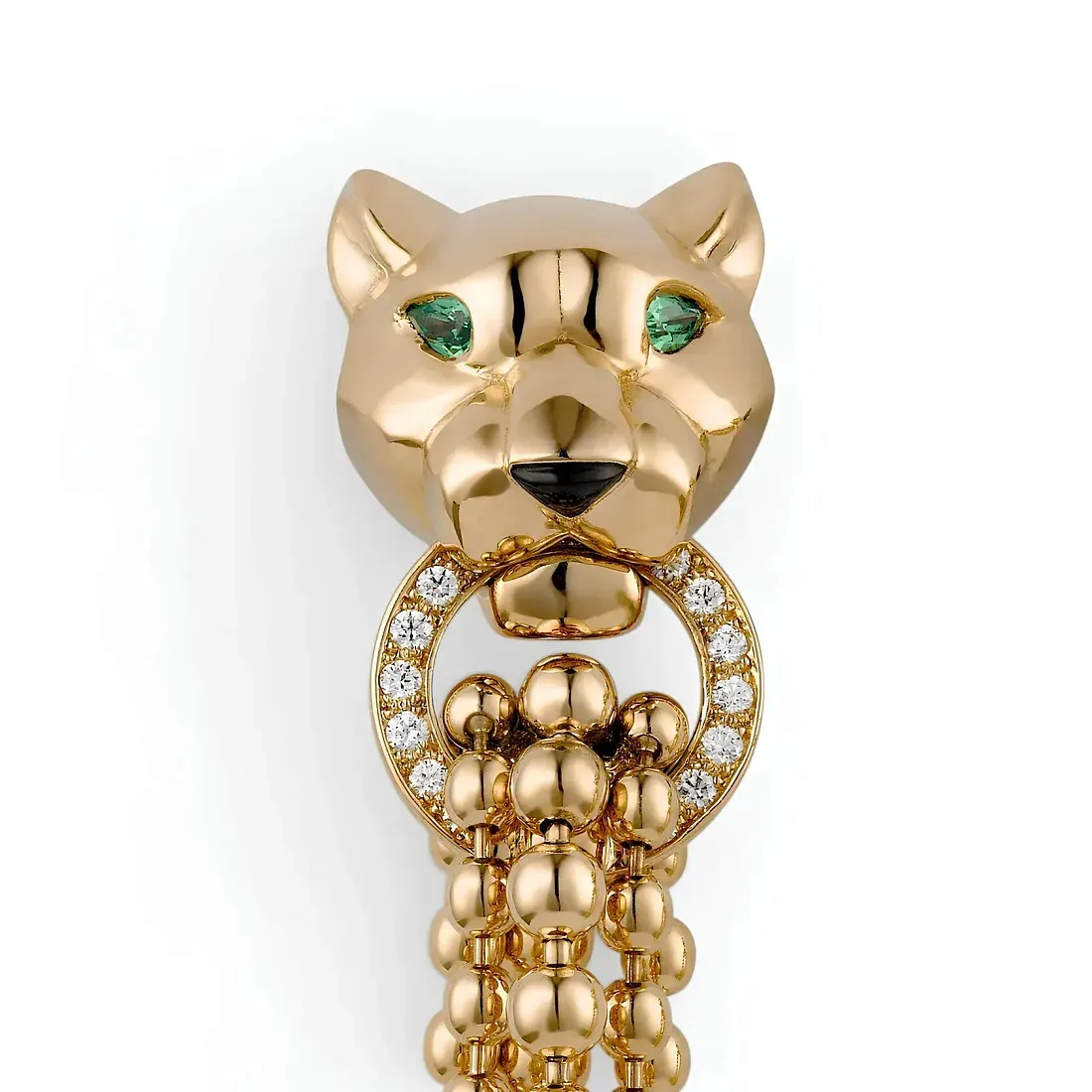 Cartier Серьги Panthere de earrings, diamonds - фото 3