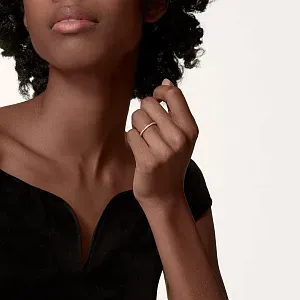 Cartier Обручальное кольцо с бриллиантовым паве Etincelle de Men 2 мм Rose Gold - фото 2