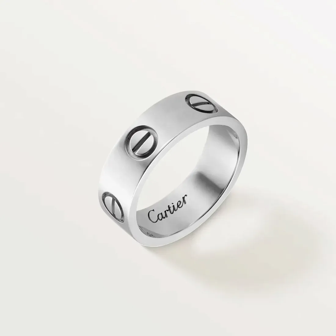 Cartier Кольцо Love White Gold - фото 4
