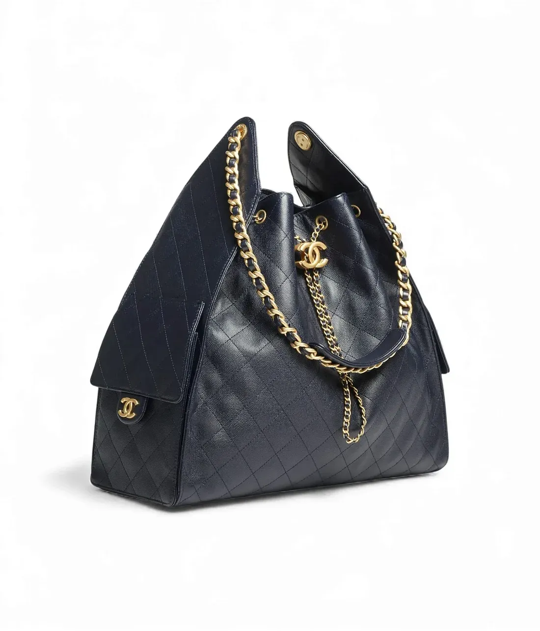 Chanel Большая сумка 25 Bleu - фото 3