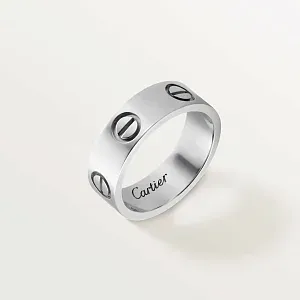 Cartier Кольцо Love White Gold - фото 4