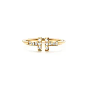 Tiffany & Co. Кольцо T Diamond Wire Ring - фото 1