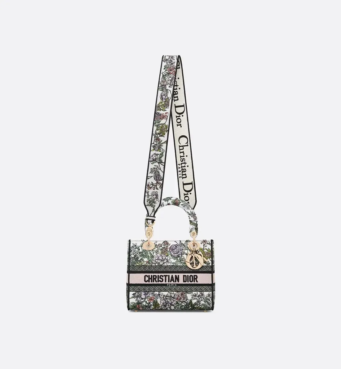 Dior Сумка Lady D-Lite среднего формата - фото 5