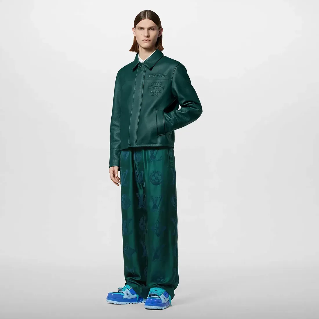 Louis Vuitton Кроссовки LV Trainer Maxi Blue - фото 2