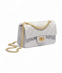 Chanel Сумка Mini 2.55 Gris Clair - фото 2