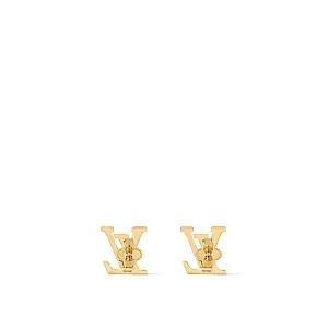Louis Vuitton Серьги Iconic Enamel Gold - фото 3