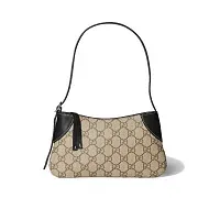 Gucci Мини-сумка на плечо GG Black - фото 1