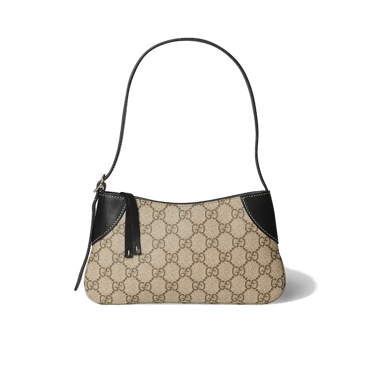 Мини-сумка на плечо GG Gucci Black - фото 1