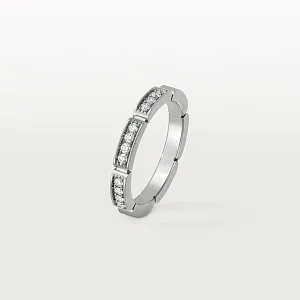 Cartier Обручальное кольцо Maillon Panthere с бриллиантовым паве - фото 4