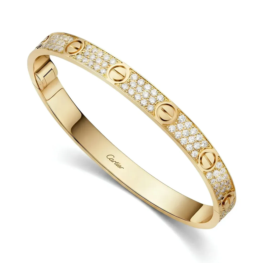Cartier Браслет Love classic model, paved - фото 4