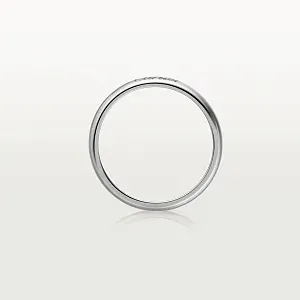Cartier Обручальное кольцо C de 3 мм Platinum - фото 3